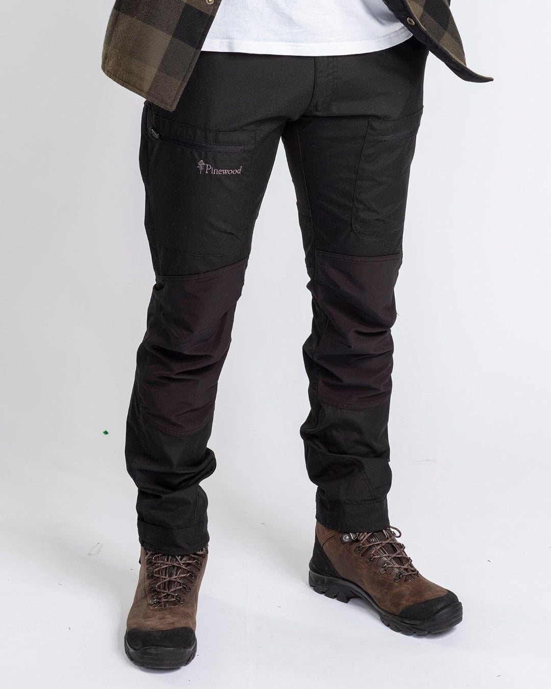 Pinewood Herren Caribou Tc Hose - Wanderhose Herren mit 4-Wege-Stretch für maximale Bewegungsfreihei