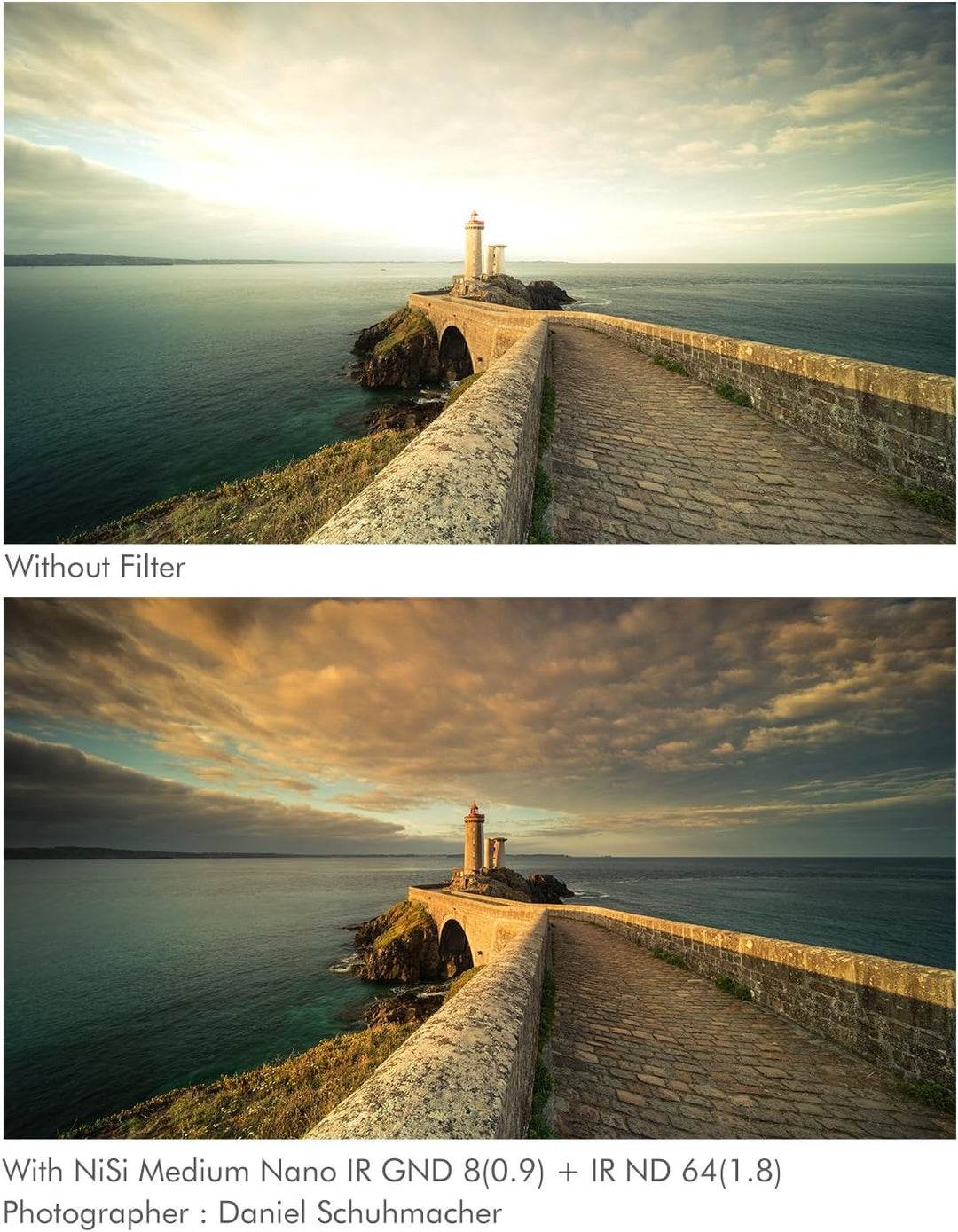 NiSi Neutral-Graufilter 75x80mm IR ND64 1.8 (6-Blenden) ND Filter ND 64, ND Filter ND 64