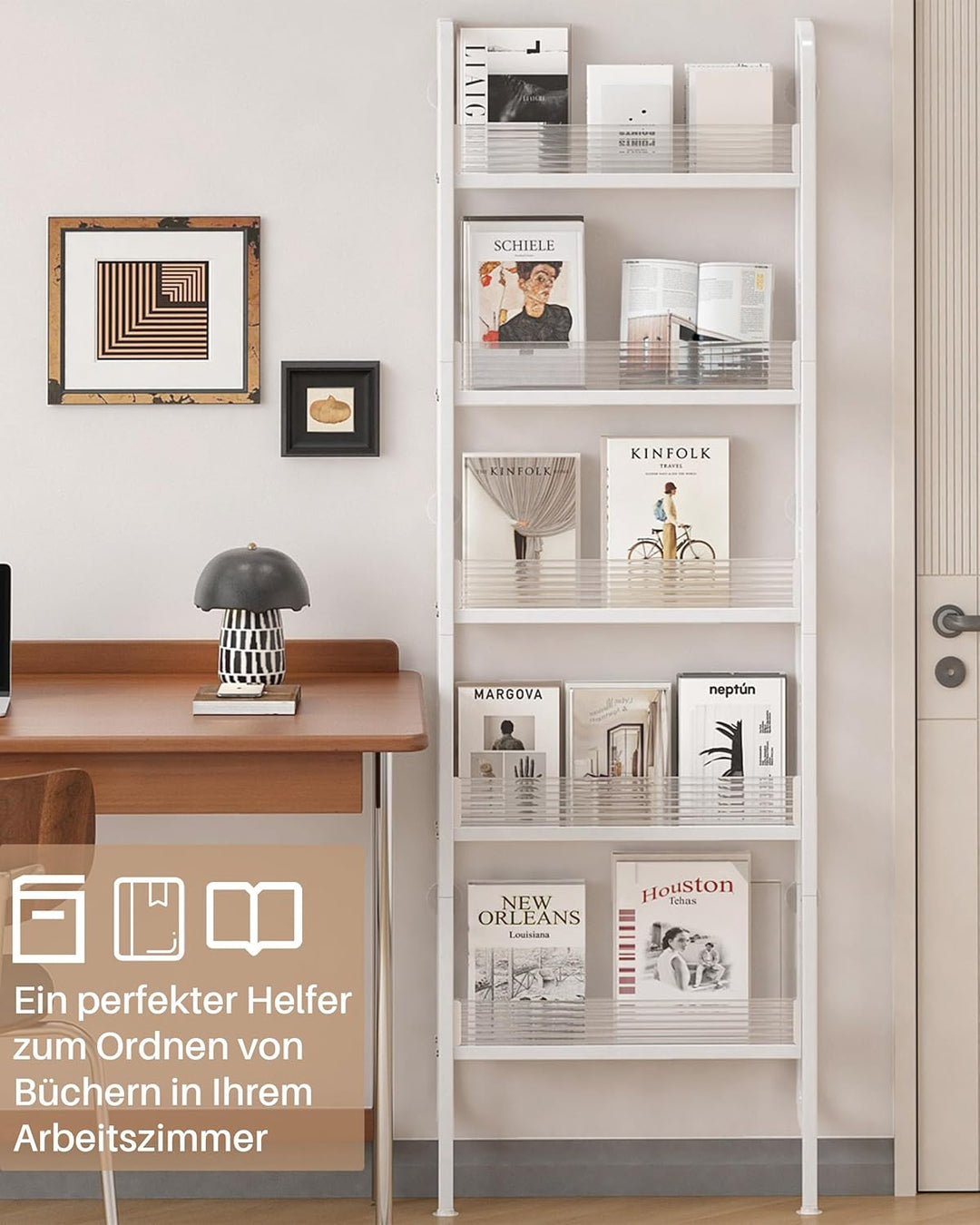 Rückseite der Tür Aufbewahrung,Metall KüChe Schmales Regal der Tür,Badezimmer Regal Schmal Rückseite