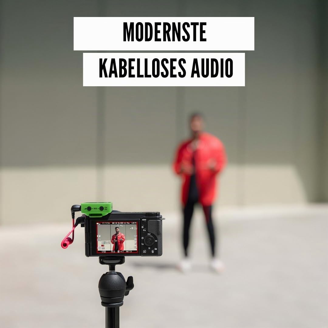 RØDE Wireless GO (Gen 3) – Kompakter kabelloser Mikrofon – Kristallklarer Klang, 32-Bit Float Aufnah