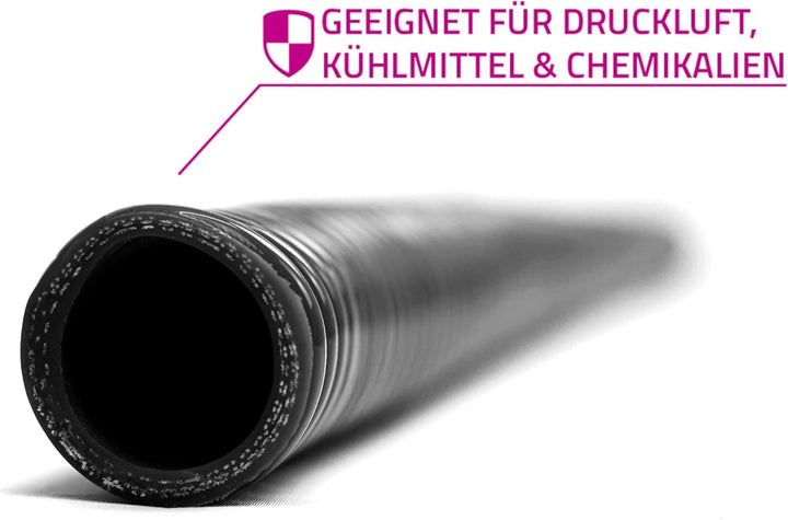 NovaNox® Superflex Silikonschlauch Drahteinlage Ø 13mm bis 54mm Grösse wählbar, Innendurchmesser:Ø 4