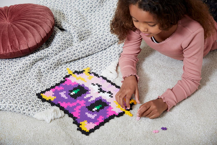 Plus-Plus 3960 Geniales Konstruktionsspielzeug, Puzzle Kätzchen, Kreativ-Bausteine, Bausteinset für