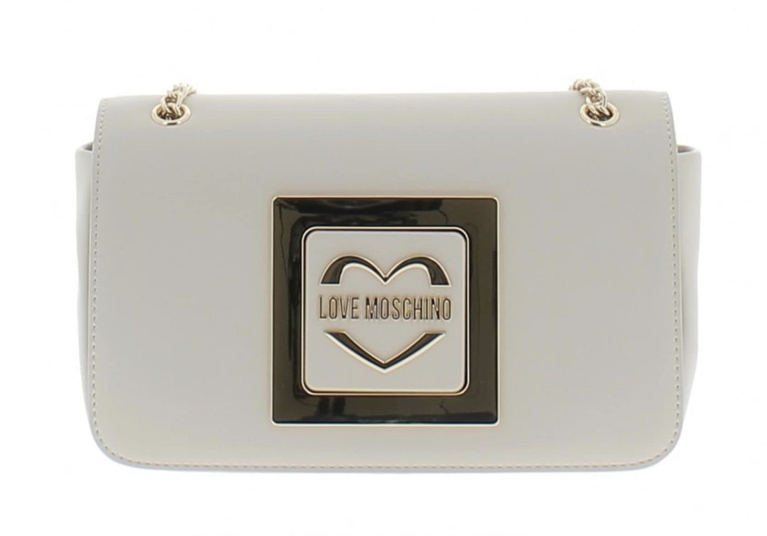 Love Moschino Women's Jc4301pp0gkv0 Shoulder Bag, 24X15X9 Ecru, Ecru