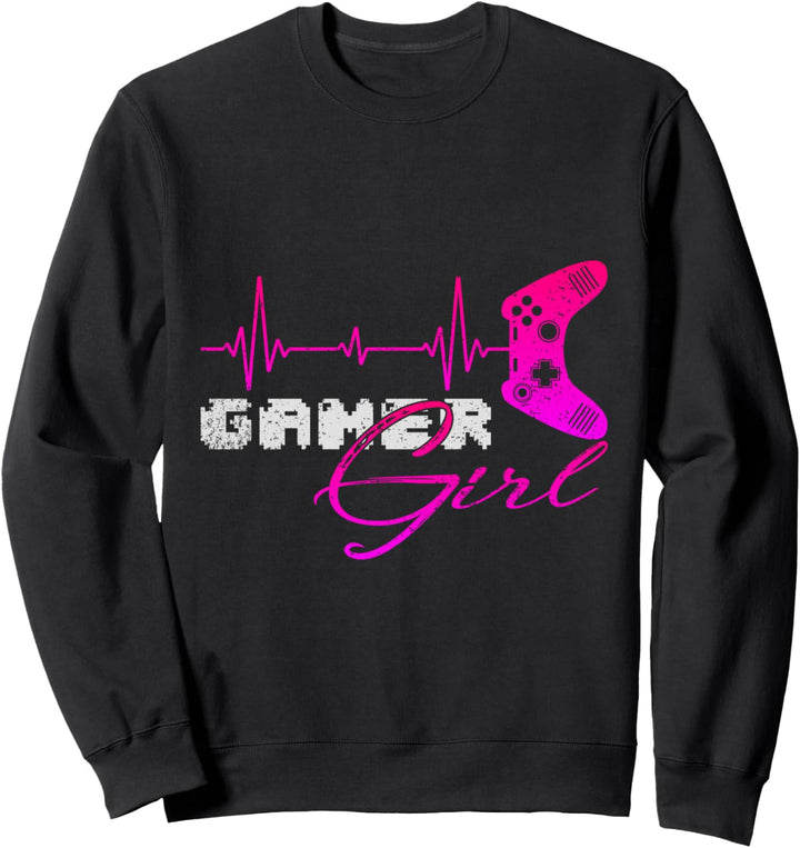 Gamer Mädchen Sweatshirt