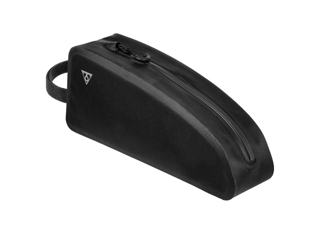 Topeak TopLoader DryBag Oberrohrtasche 1 L – wasserdichte Bikepacking-Tasche aus TPU, mit Klett- ode