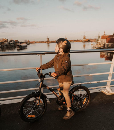 PROMETHEUS BICYCLES Kinderfahrrad 18 Zoll Jungen ab 6 Jahre - Kinder Fahrrad 18 Zoll Junge Mädchen F