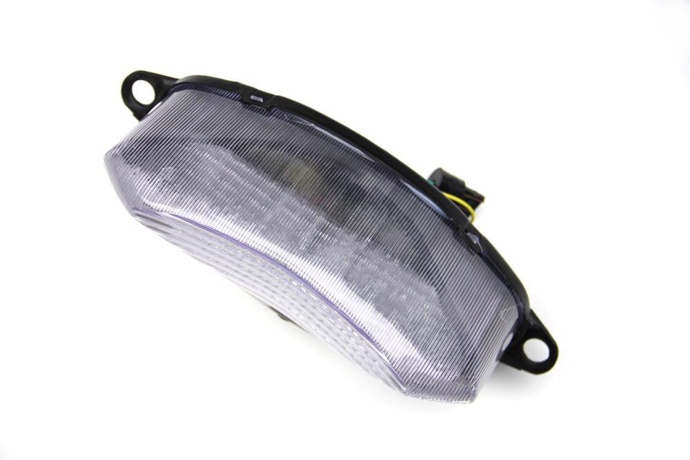 avdb-moto LED-Bremslicht mit integriertem Blinker kompatibel mit Honda VTR 1000 1997/2005 (Klar), Kl