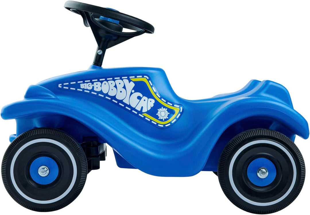 BIG-Bobby-Car Classic Police - Kinderfahrzeug mit Aufklebern im Polizei Design für Jungen und Mädche