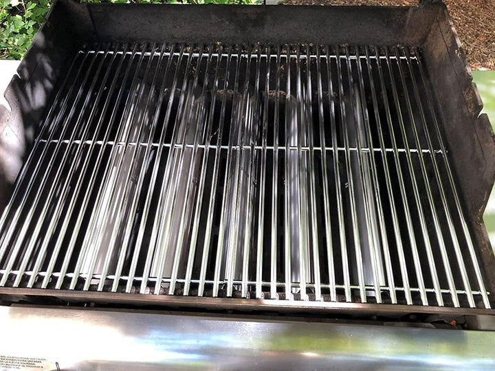 GFTIME 49,5 x 33cm 7528 Grillrost Edelstahl für Weber Genesis E-310/320/330, S-310/320/330 (2007-201