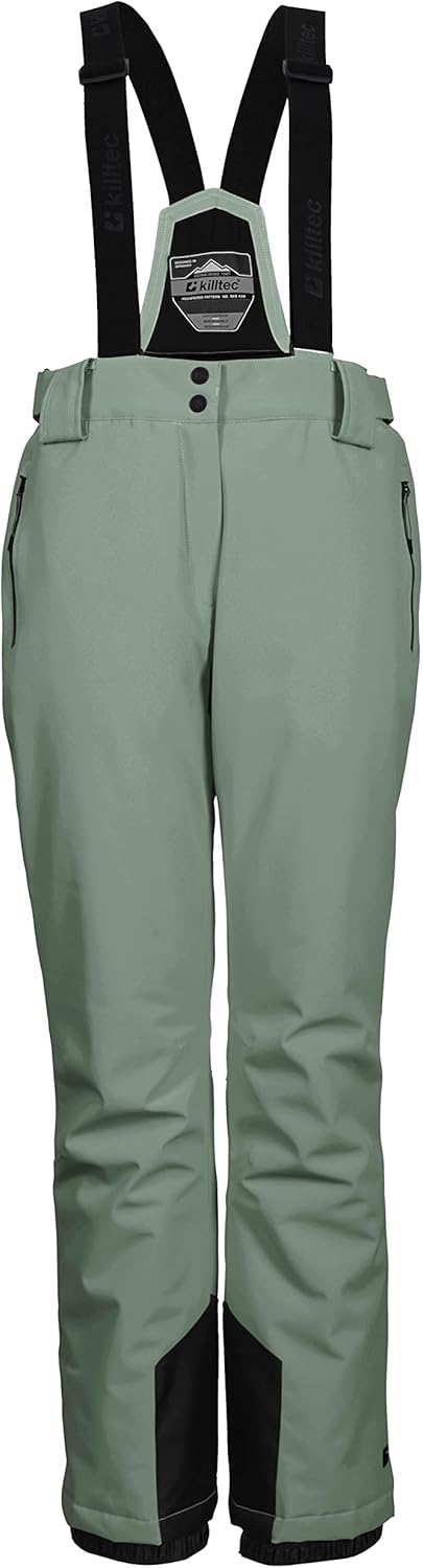 Killtec Damen Funktionshose/Skihose mit abnehmbaren Trägern, Kantenschutz und Schneefang Ksw 249 Wmn