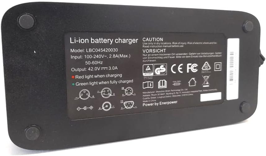 Enerpower Li-Ion Ladegerät 36V ersetzt Derby Cycle Impulse 3A -XLR-4 für Kalkhoff
