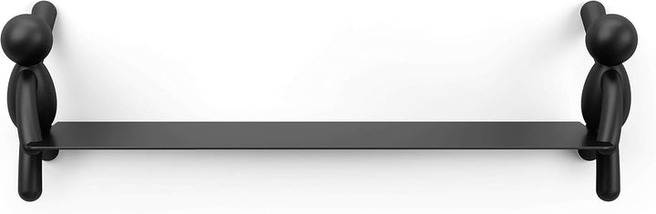 Umbra Buddy schwebendes Wandregal Shelves & Magazine Racks, Steel, Black, Einheitsgrösse, Zeitgenöss