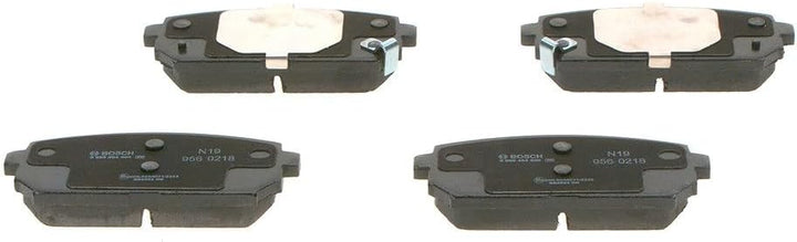 Bosch BP027 Bremsbeläge - Hinterachse - ECE-R90 Zertifizierung - vier Bremsbeläge pro Set
