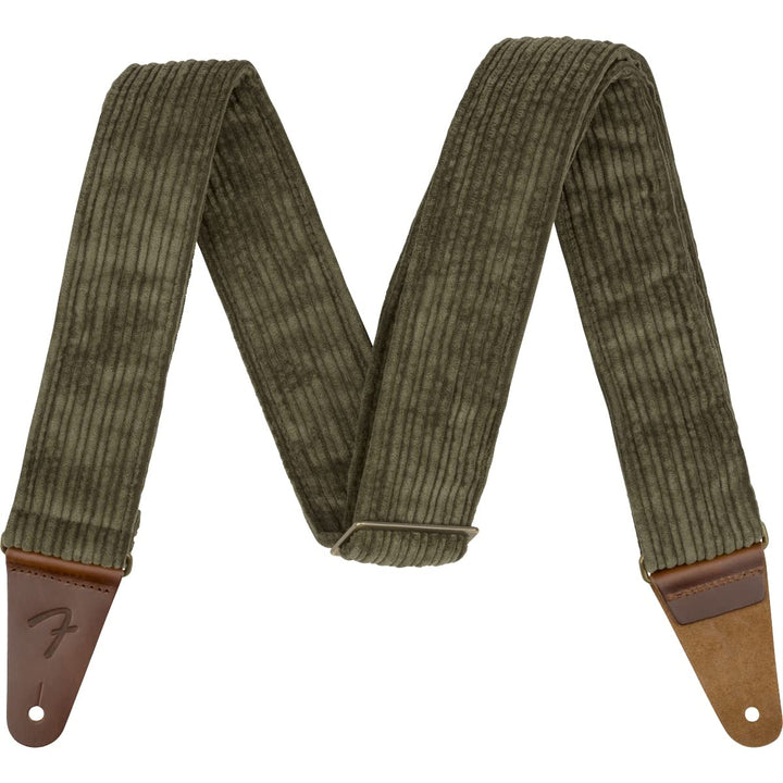 Fender Corduroy Strap - Antique Olive Einheitsgrösse Antik-olivgrün, Einheitsgrösse Antik-olivgrün