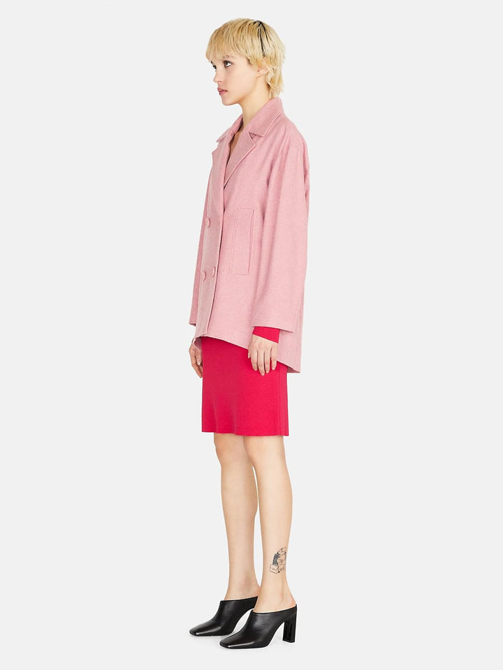 SISLEY Damen Dress Coat 42 Pink 90k, 42 Pink 90k