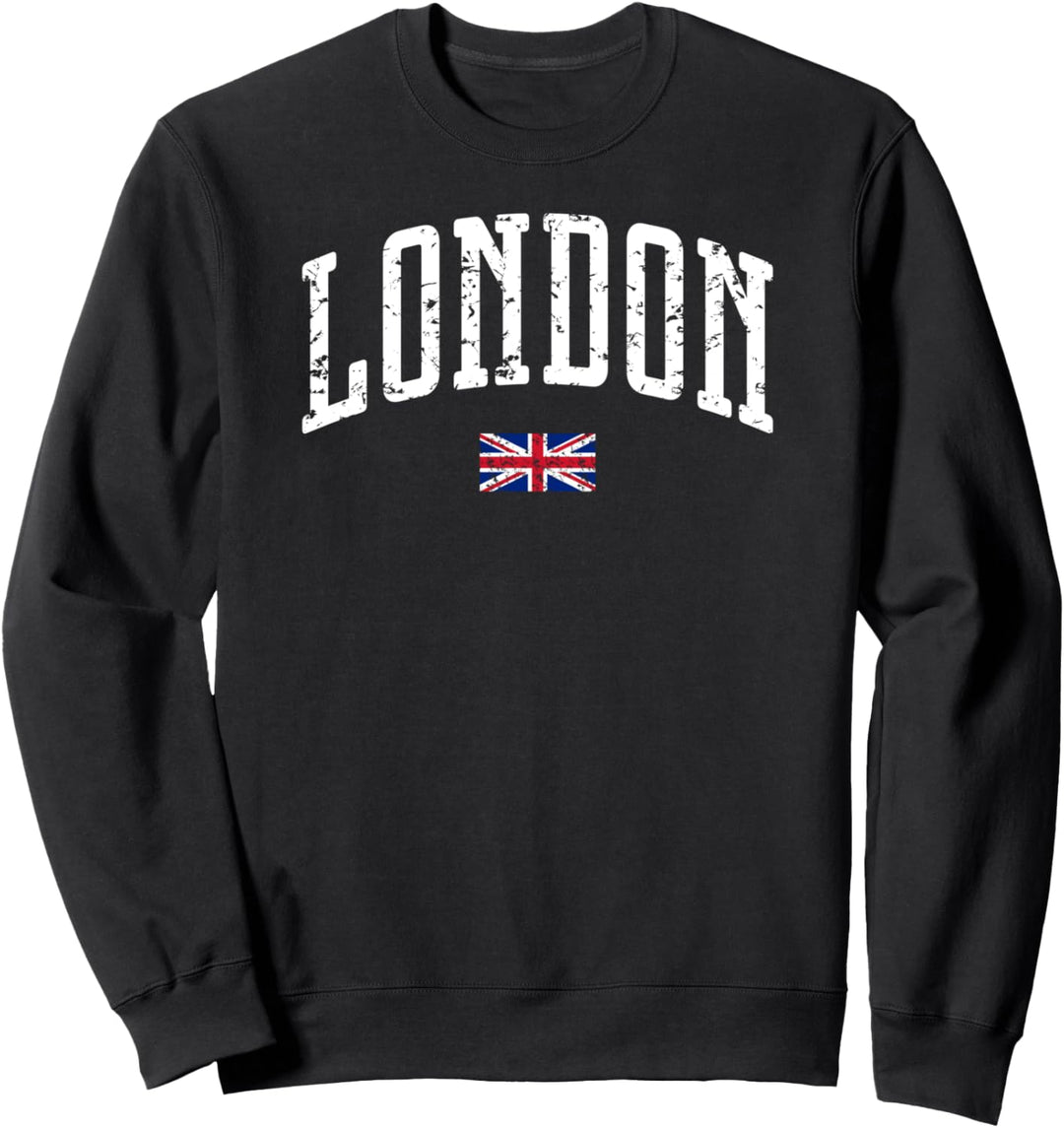 London Flag Vintage City Sweatshirt