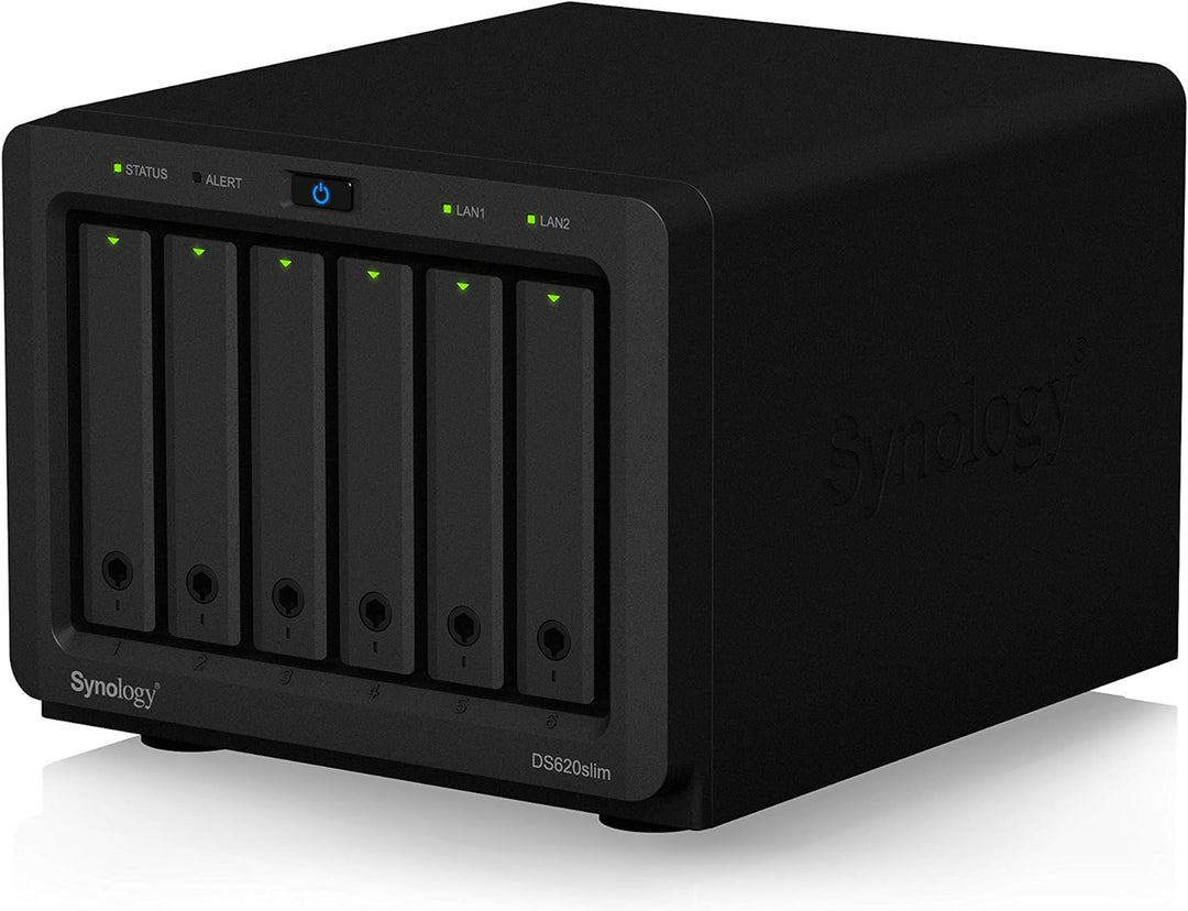 Synology 6 Bay 6,3 cm NAS DS620slim (Diskless)