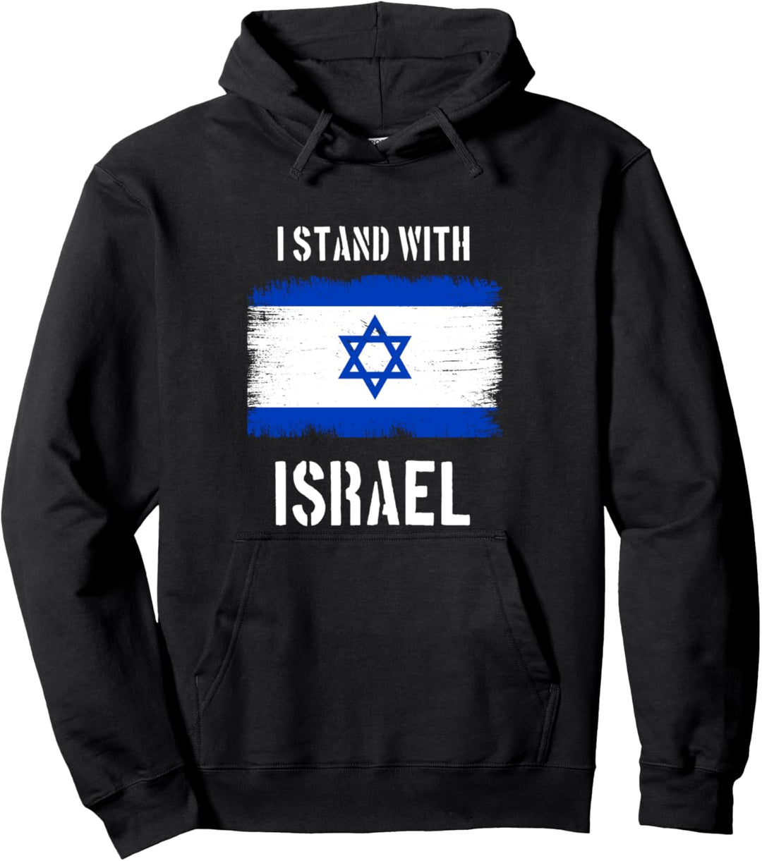 Ich stehe zu Israel Israel Palästina-Konflikt Unterstütze Pullover Hoodie