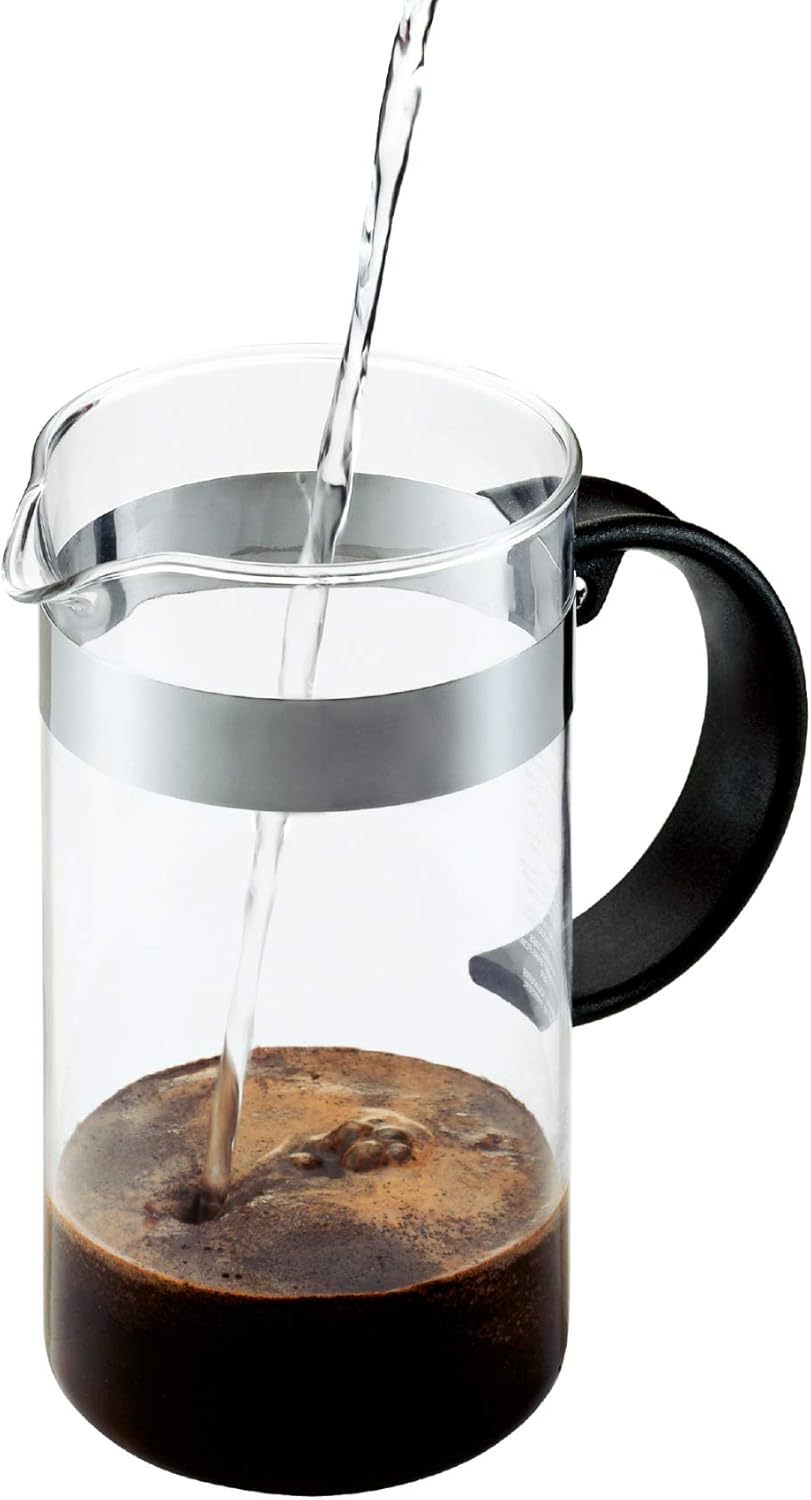 Bodum 1573-01 bistroNOUVEAU Kaffeebereiter (French Press System, Spülmaschinengeeignet), 0,35 liters
