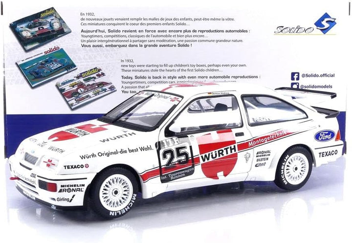 Solido Modellauto 1:18 Ford Sierra RS500#25