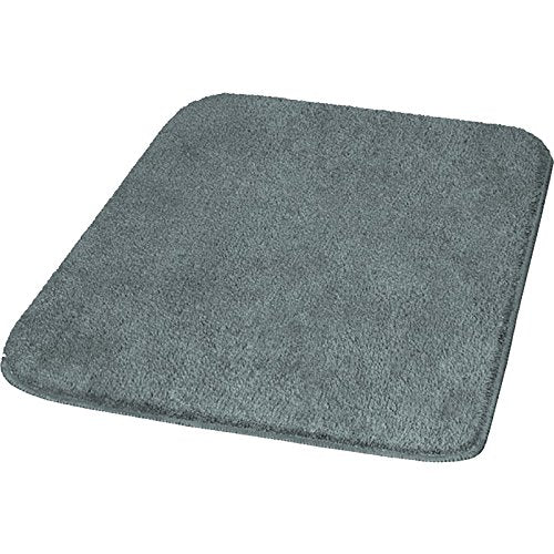 Kleine Wolke 5502901256 Rumba Badematte aus Polyacryl anthrazit 50 x 65 cm Anthrazit 50 x 65 cm (Rec
