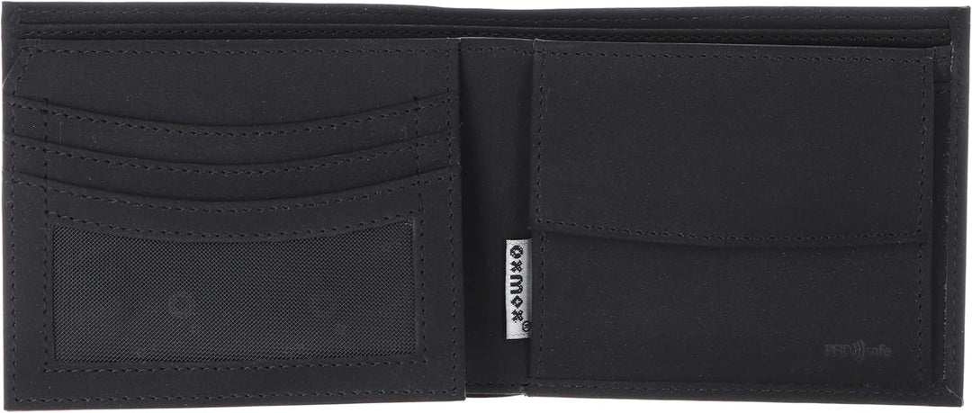 Oxmox Geldbörse Herren/Portemonnaie Damen | Wallet mit RFID Schutz | New Cryptan (Vegan) | 5 Kreditk