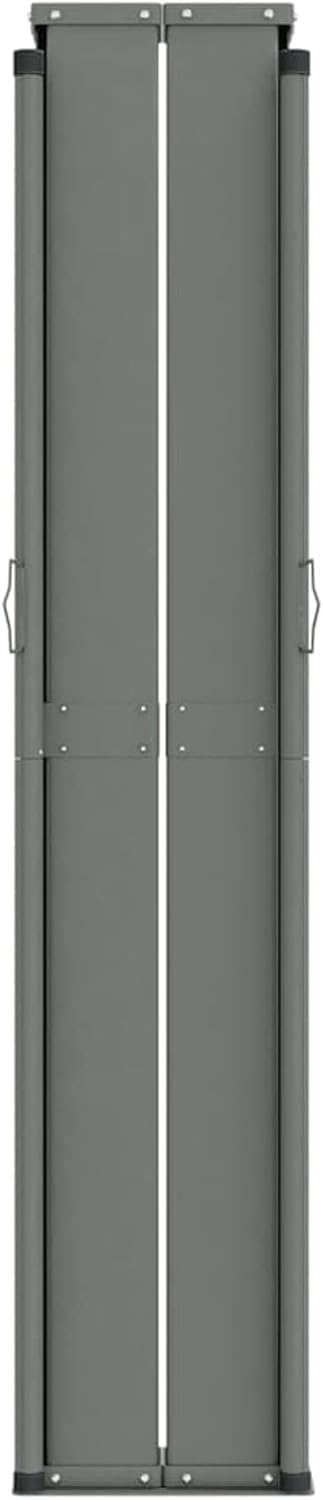 Tidyard Ausziehbare Seitenmarkise, Sichtschutz, Windschutz, Wasserdicht, Sonnenschutz, Markise für B