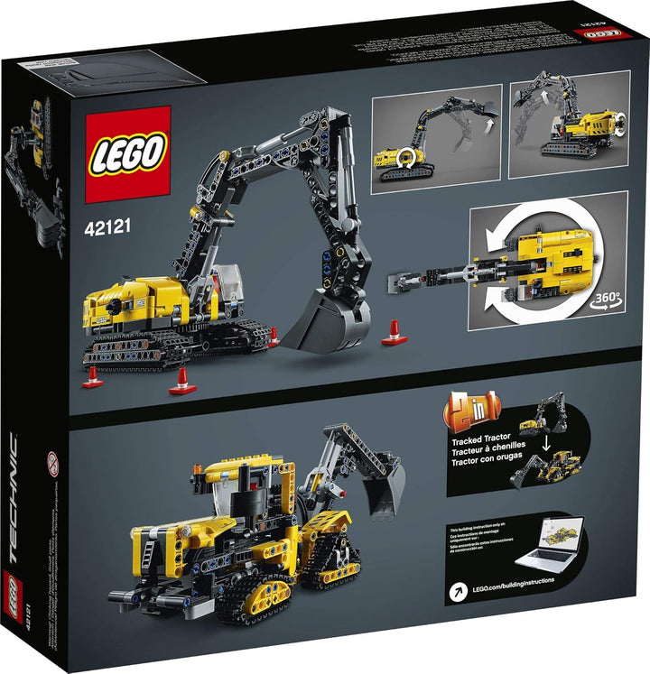 LEGO Technic 42121 - Raupenbagger/Raupentraktor 2-in-1 (569 Teile)
