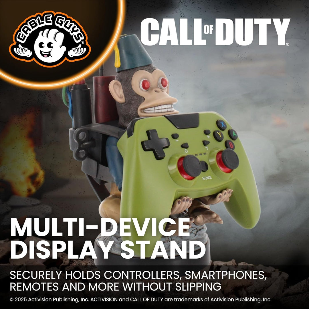 Cable Guys – Call of Duty Monkey Bomb Gaming-Zubehör-Halterung und Handyhalterung für die meisten Co