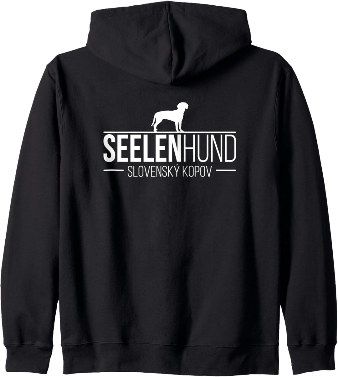 Slovensky Kopov mein Seelenhund Jagdhunde Hund Hundespruch Kapuzenjacke