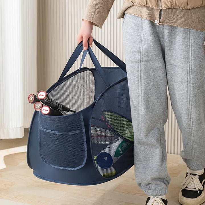 Pop Up Wäschekorb Faltbarer Wäschekorb 2 Stk(36 * 36 * 58 Cm) Wäschetonne Wäschekorb klappbar mit Gr