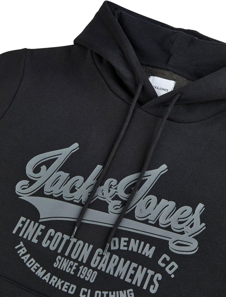 Jack &amp; Jones Herren Kapuzenpullover JJEADRIAN Hoodie Sweatshirt Pullover Kapuze Kängurutaschen Regul
