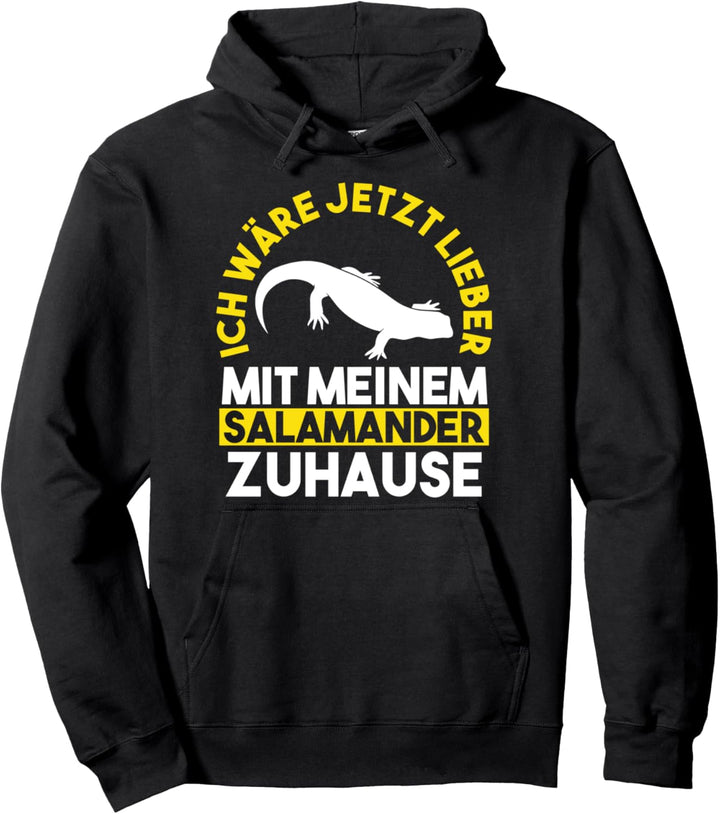 Reptil Salamander Feuersalamander Pullover Hoodie