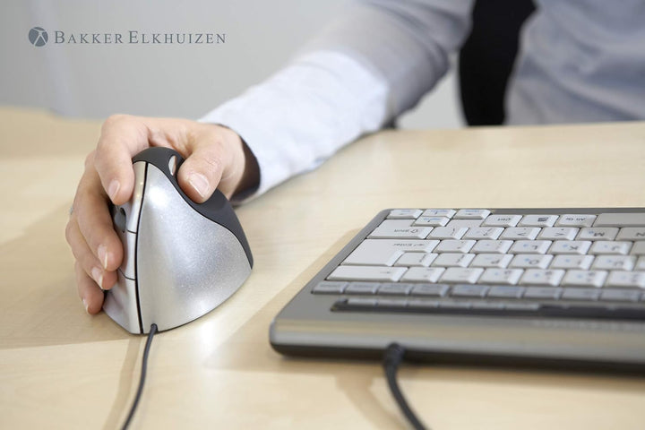 Bakker Eikhuizen KEYBSAT1HY Saturnus 840 Design S-Board Mini Tastatur mit Nummernblock (QWERTY, 10-H