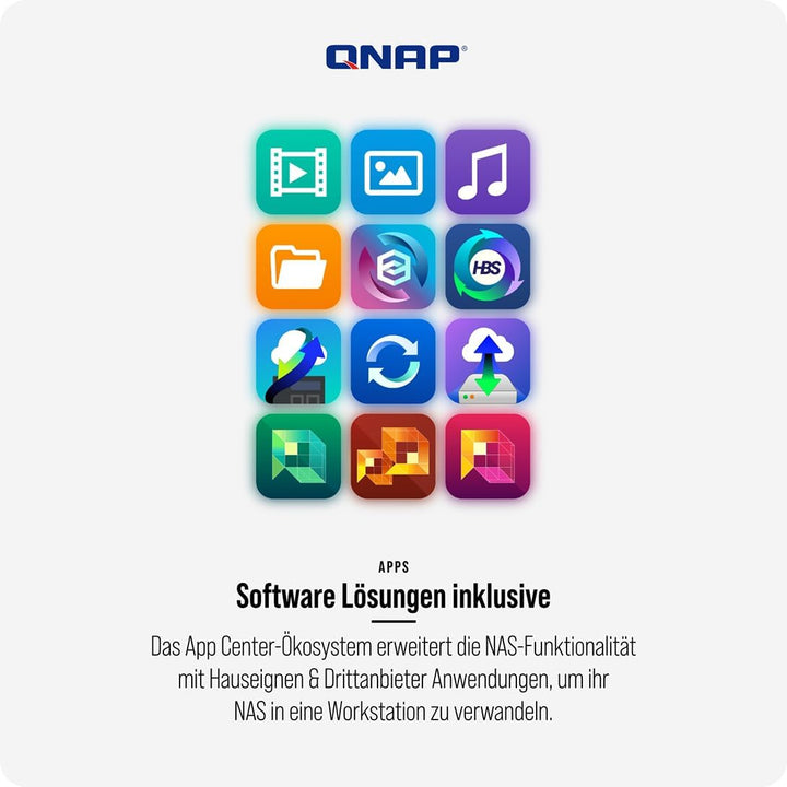 QNAP TS-h3077AFU-R7-64G | 30-Bay 2,5"-inch SATA, All-Flash, Ryzen Pro CPU, 2 x 2.5 GbE + 2 x 10GbE B