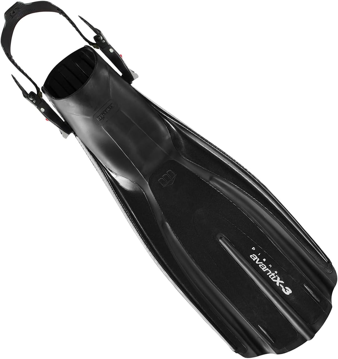 Mares Flosse Plana Avanti X3 XL Schwarz, XL Schwarz