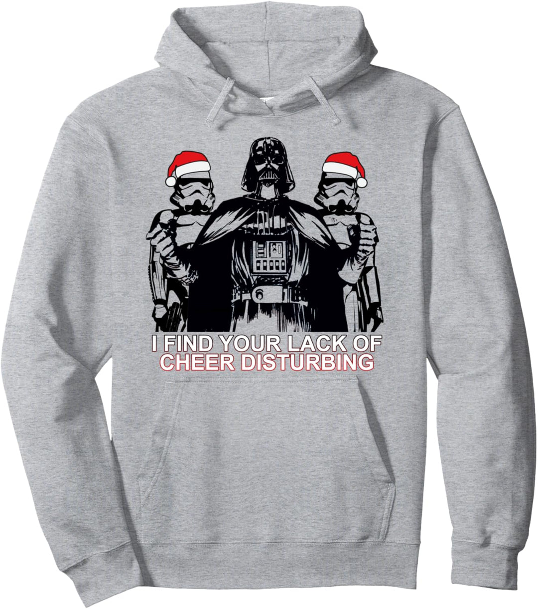 Star Wars I Find Your Lack Of Cheer Disturbing Poster Pullover Hoodie