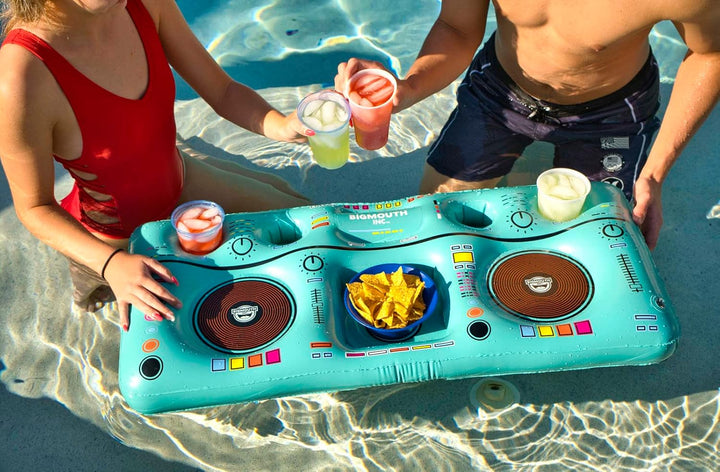 BigMouth Inc Aufblasbarer Getränkehalter für Pool – Schwimmender Getränkehalter für Whirlpool – lust