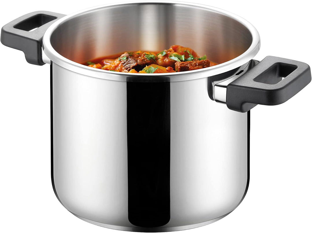 Tescoma 702767 Schnellkochtopf, Metall, Silber/schwarz, 22 cm