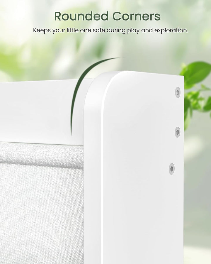CHOEZON Kompaktes Bücherregal Kinder, 4-stufiges Regal, Montessori Kinderregal, Wandregal, Stoff-Org