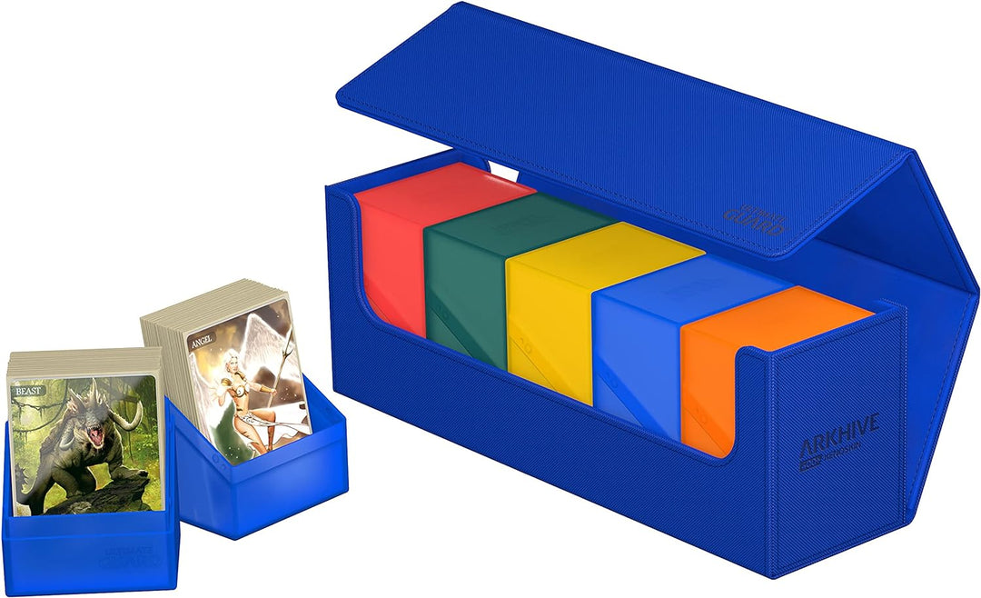 Ultimate Guard Arkhive 400+ XenoSkin Monocolor Blau, Blau