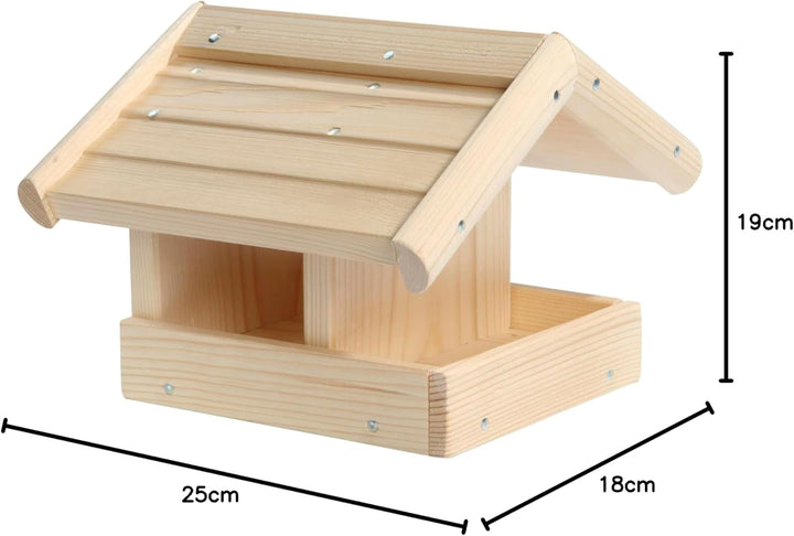 Betzold - Vogelhaus-Bausatz - Bastelset Holz Selbstgestalten Vögel füttern Natur, Natur