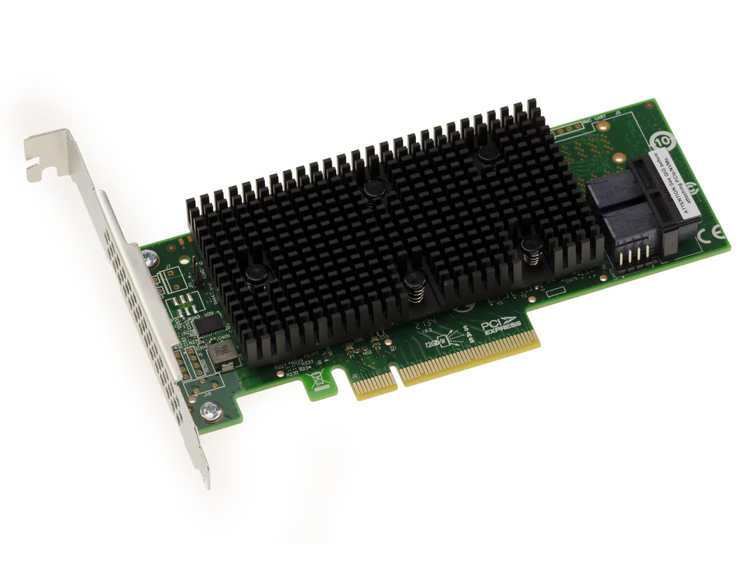 KALEA-INFORMATIQUE PCIe 3.1 SAS + SATA + NVMe 12GB Controller-Karte mit 8 internen Ports. OEM-Modell