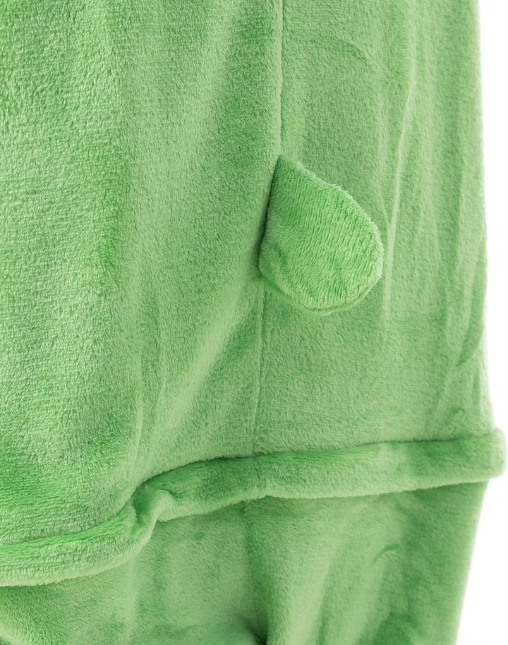 Katara 1744 - Glücksbärchi Onesie Kleeblatt-Kostüm, Lucky Bär, Party, Karnevals-Kostüm, Verkleidung