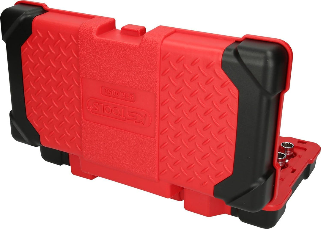 KS Tools 916.4050 3/8"+1/2" TRIPLEplus Durchgangs-Steckschlüssel-Satz, 17-tlg.
