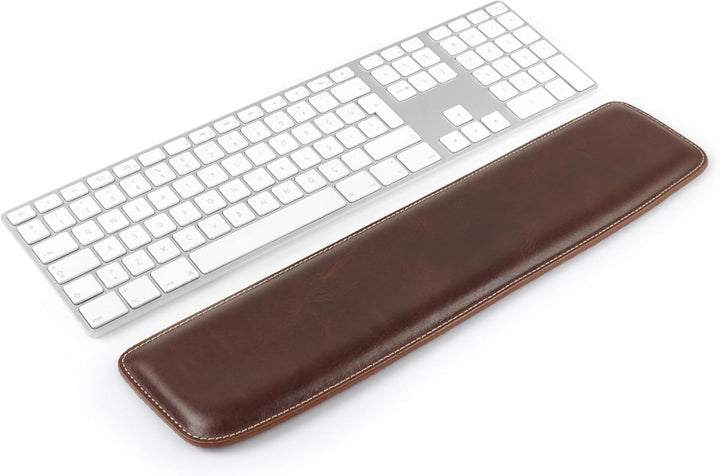 Londo Echtes Leder Tastaturpad - Premium Ergonomische Unterstützung für Komfortables Tippen bei der