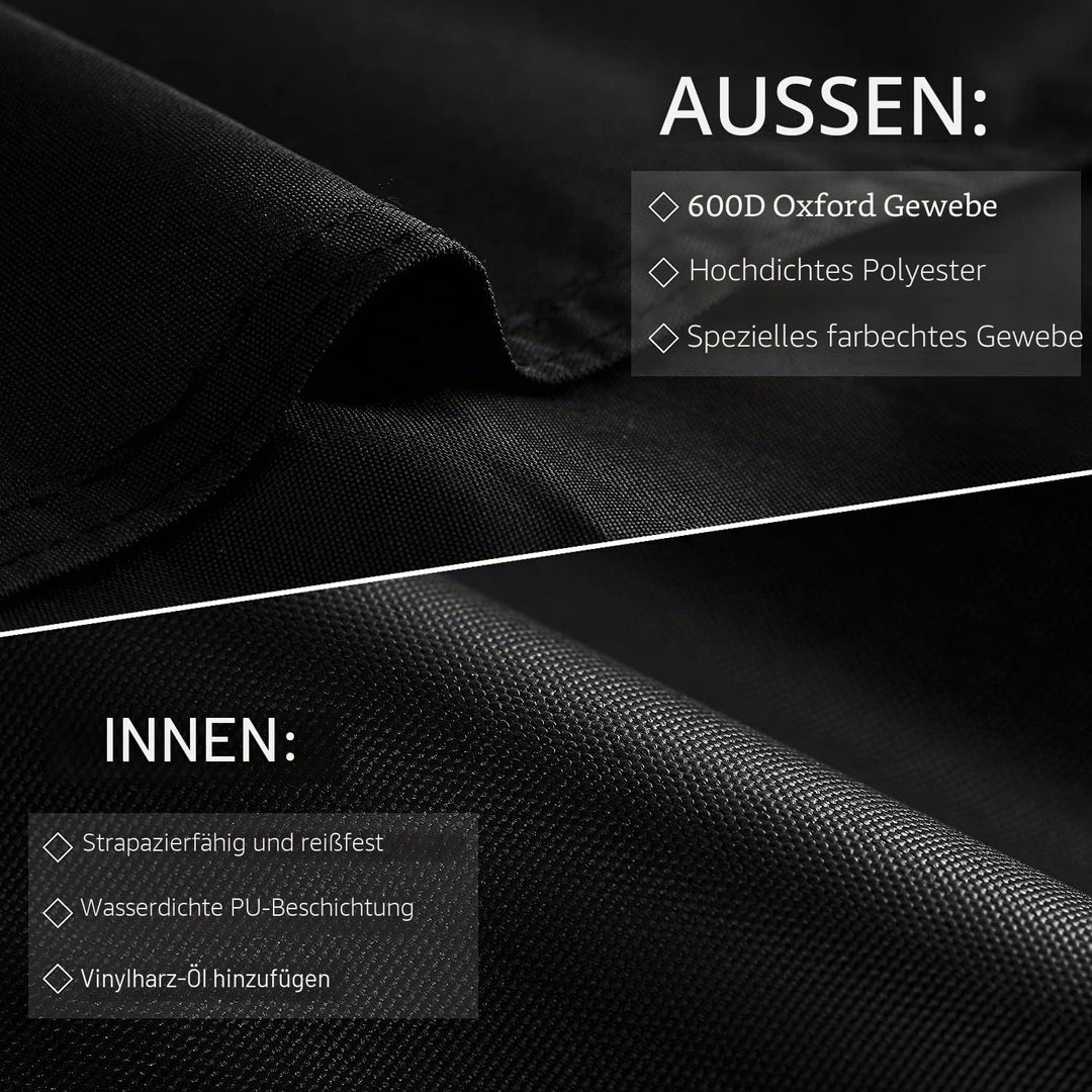 7111 Grill Abdeckhaube für Weber Q1200, Q1000 und Q100 Serie Grillabdeckung Wetterfest, Q100