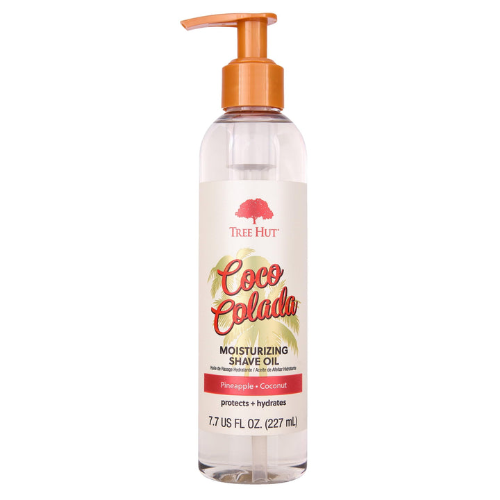 Tree Hut Bare Coco Colada Moisturizing Shave Oil, 7.7 fl oz, Gel-to-Oil Formula, Ultra Hydrating Bar
