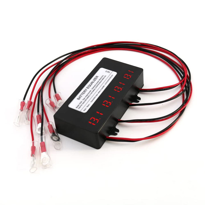 SolaMr 48V Batterie-Equalizer 4x12V Batterie Ausgleicher Battery Balancer Equalizer für Gel/Hochwass