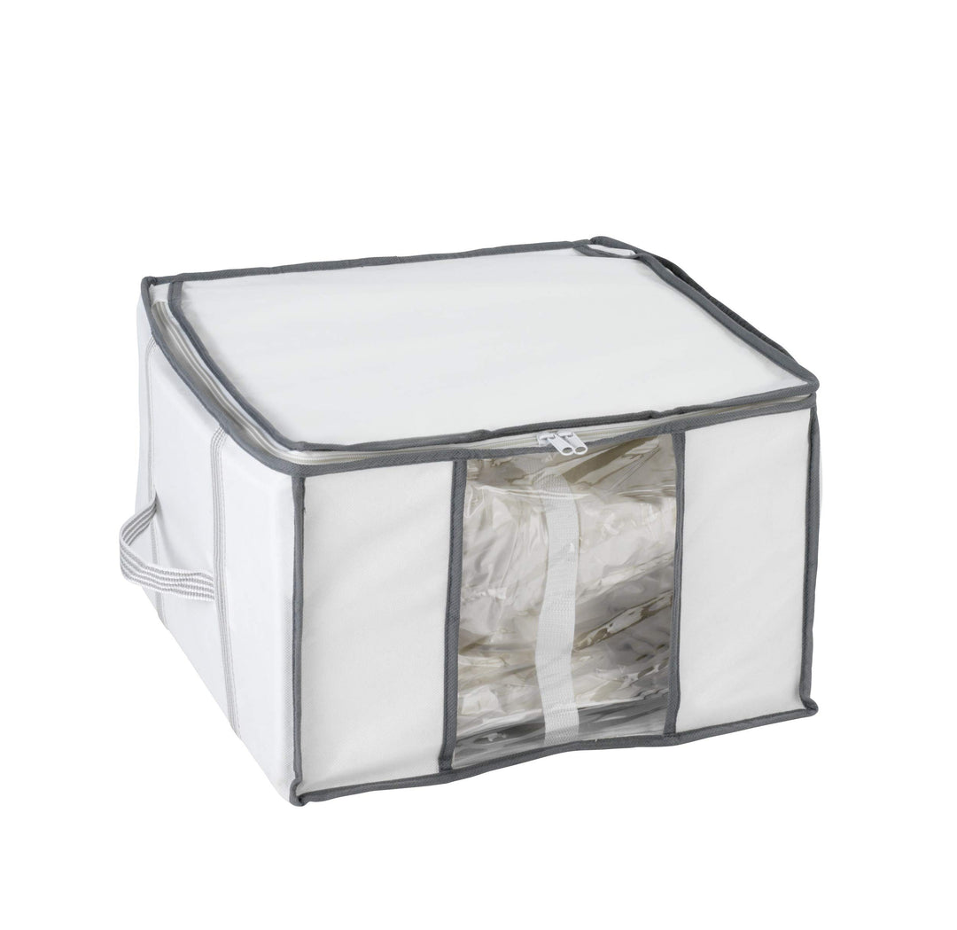 WENKO Vakuum Soft Box S mit Blitz-Ventil Weiss Small, Small
